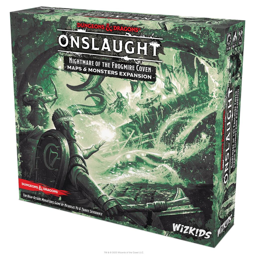 Dungeons & Dragons Onslaught: Nightmare of the Frogmire Coven - Maps & Monsters Expansion - EN