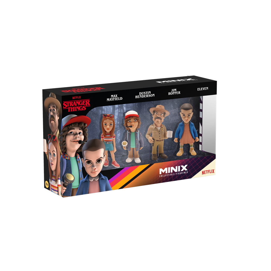 Minix Figurine Stranger Things - 4 Pack 