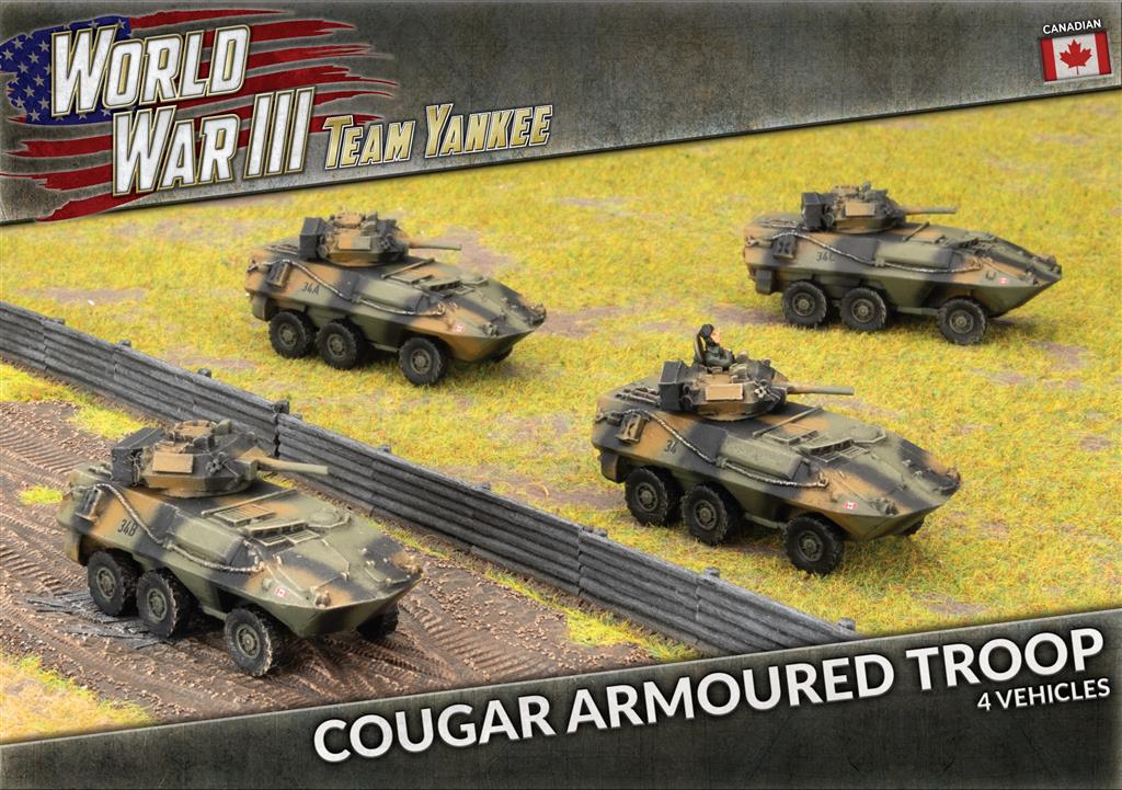 World War 3: NATO Forces - Cougar Armoured Troop (x4) - EN