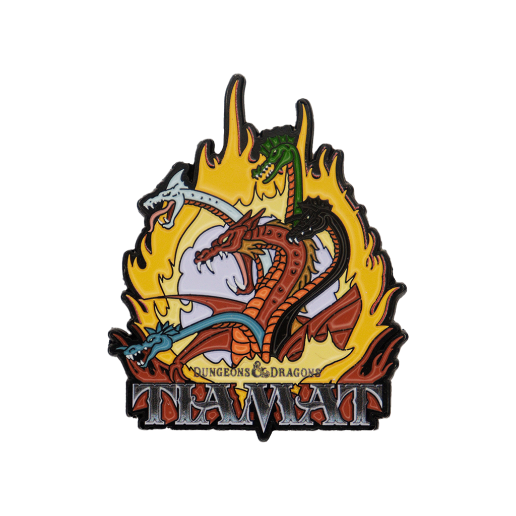 Dungeons & Dragons: The Cartoon 40th Anniversary Tiamat Pin Badge