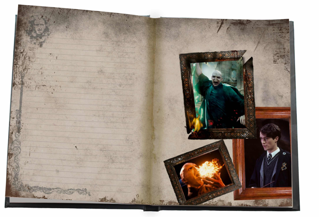 Lord Voldemort Light-Up Notebook Harry Potter    
