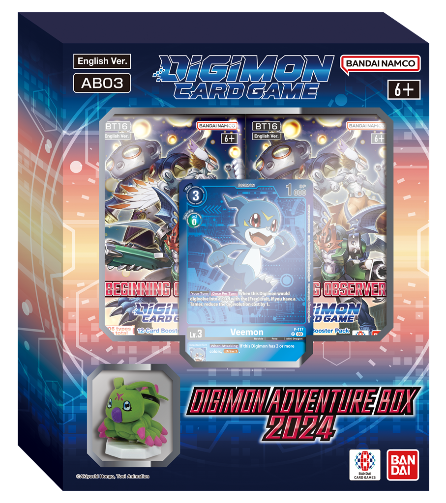 Digimon Card Game Adventure Box 3 AB03 Display (8 Boxes) - EN