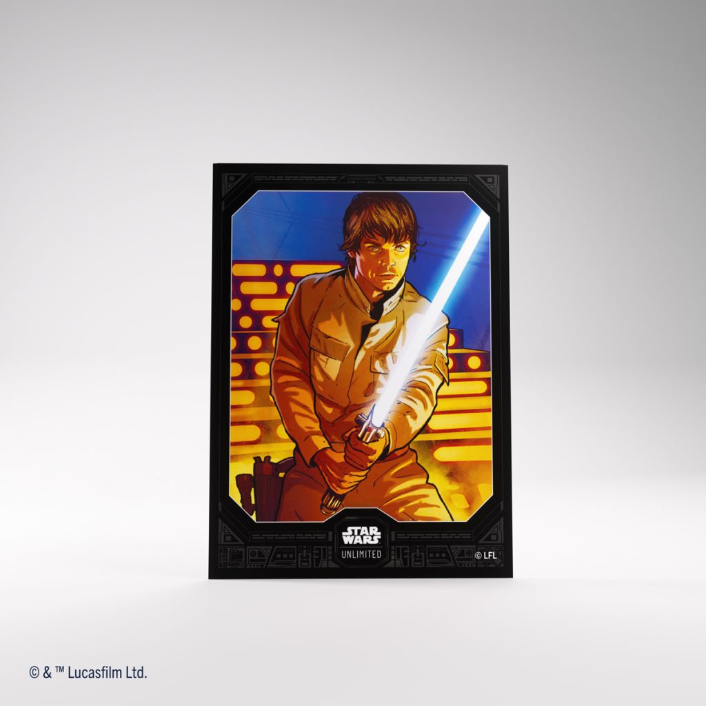 Gamegenic - Star Wars: Unlimited Art Sleeves Double Sleeving Pack - Luke Skywalker