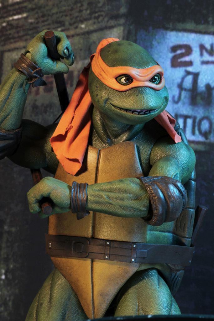 Teenage Mutant Ninja Turtles (1990 Movie) – 1/4th Scale Figure - Michelangelo