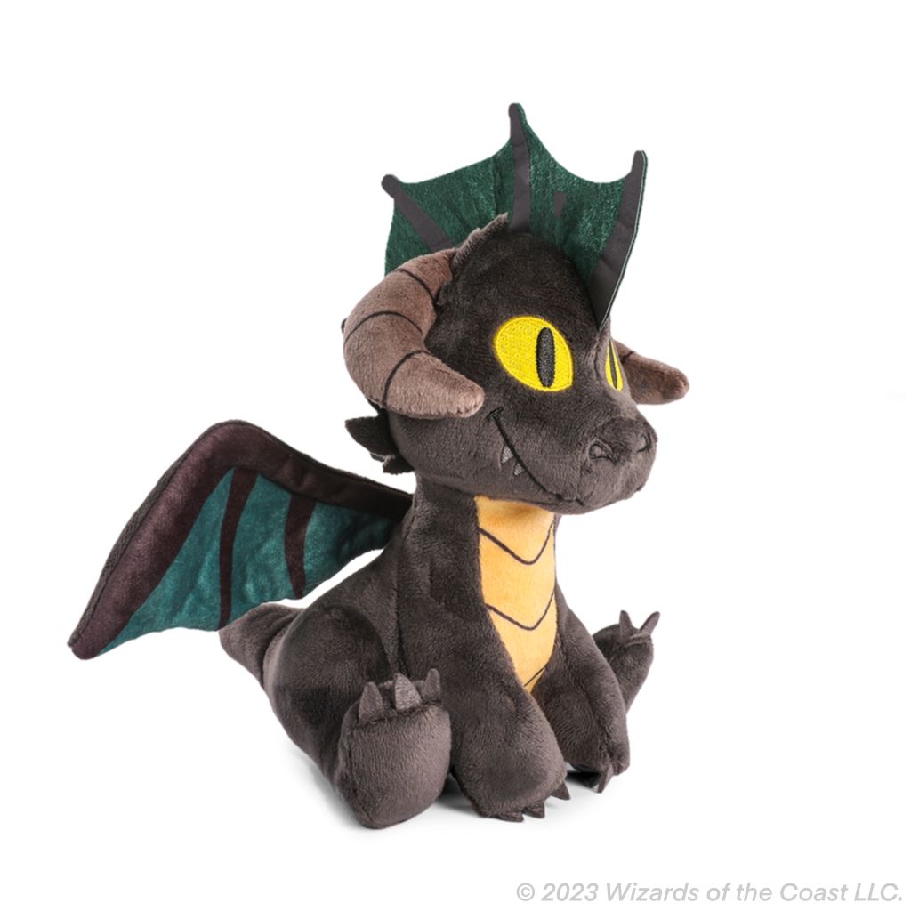 Dungeons & Dragons: Black Dragon Phunny Plush by Kidrobot