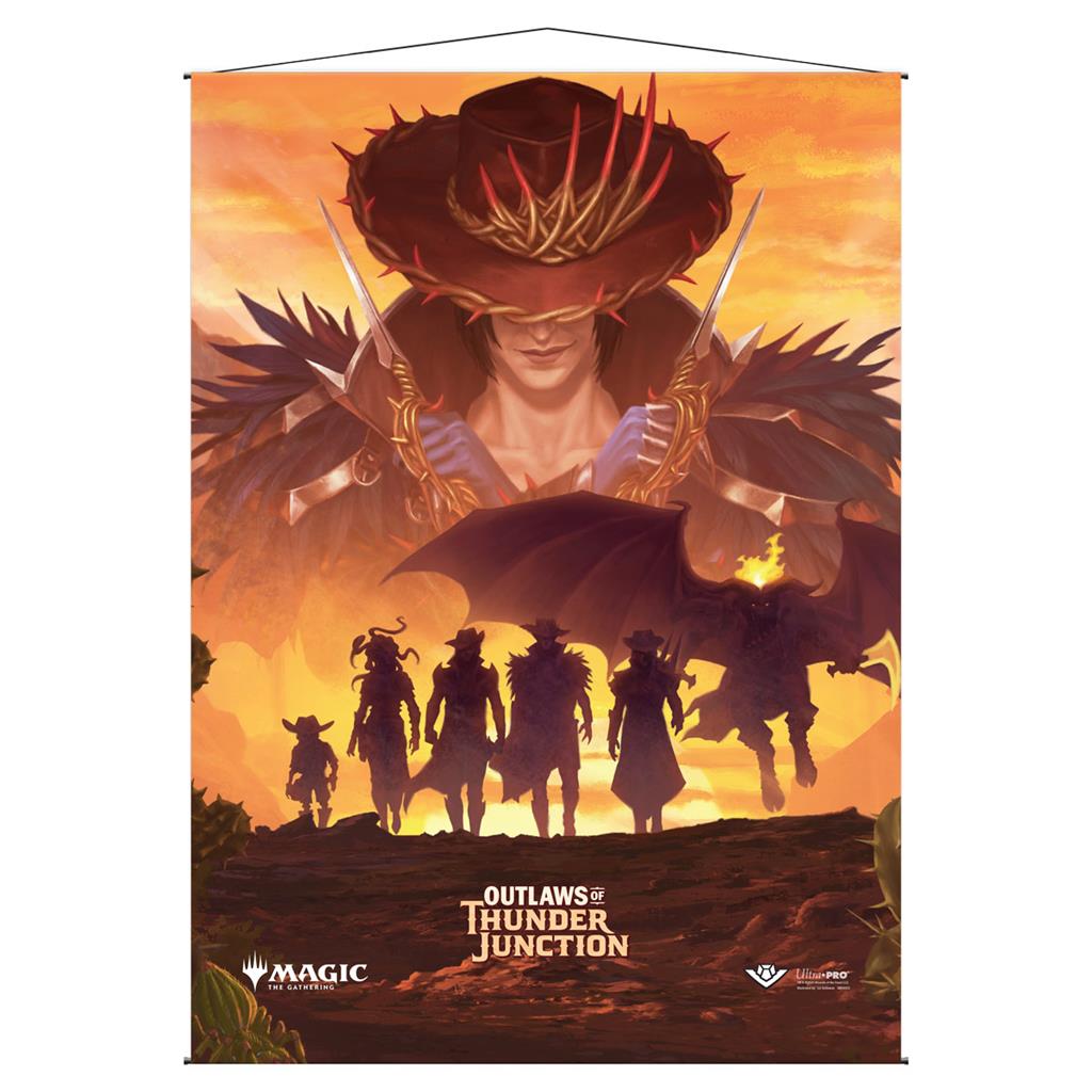 UP - Outlaws of Thunder Junction Wall Scroll Z for Magic: The Gathering