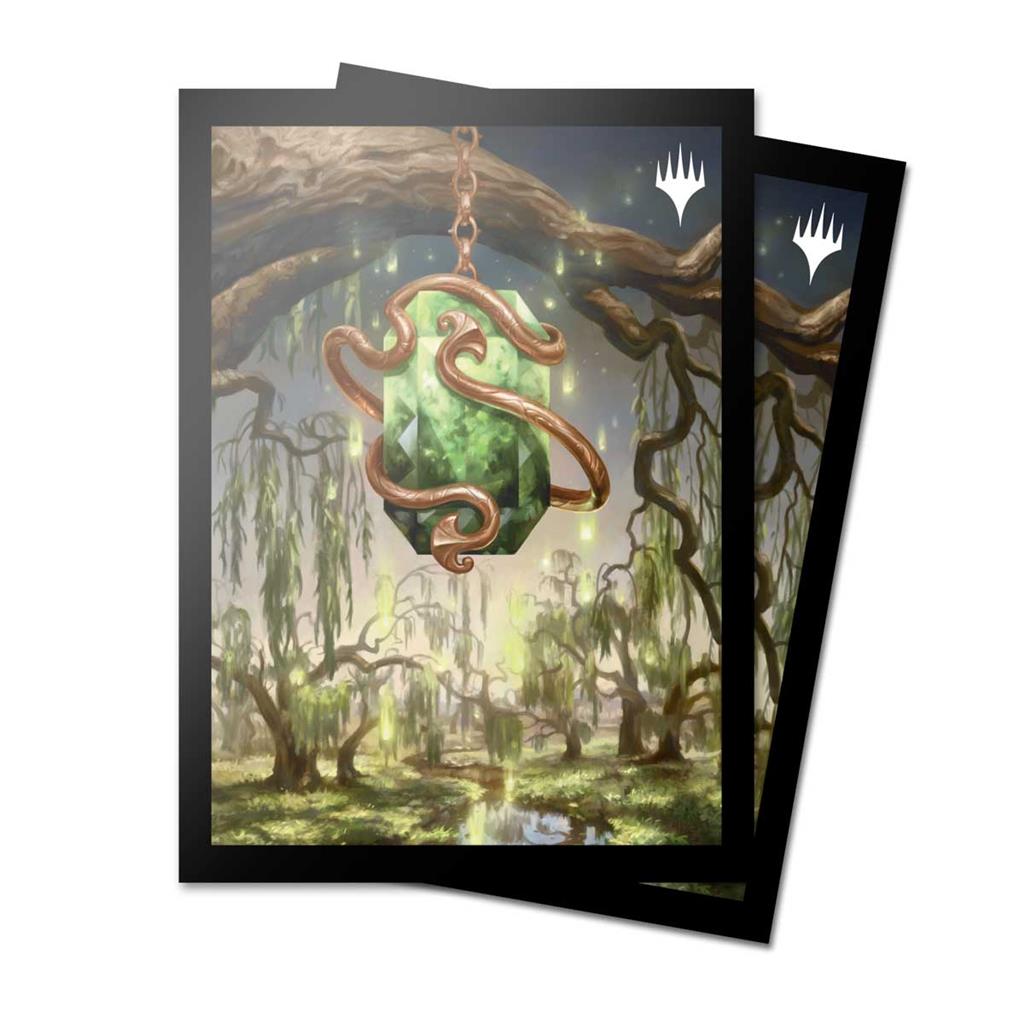 UP - Modern Horizons 3 100ct Deck Protector Sleeves Green for Magic: The Gathering