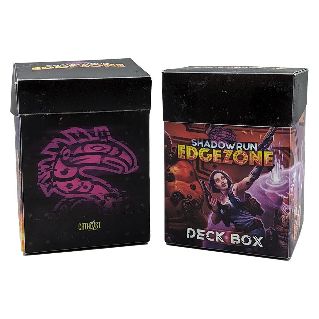 Shadowrun Edge Zone Deck Box (2 pack)