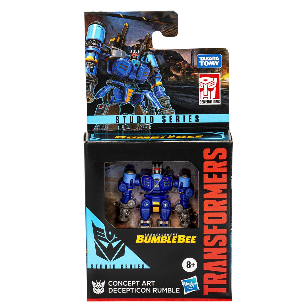 Transformers Studio Series Core Transformers: Bumblebee Concept Art Decepticon Rumble