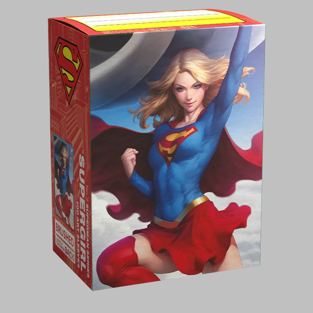 Dragon Shield Standard Size License Sleeves - Supergirl (100 Sleeves)