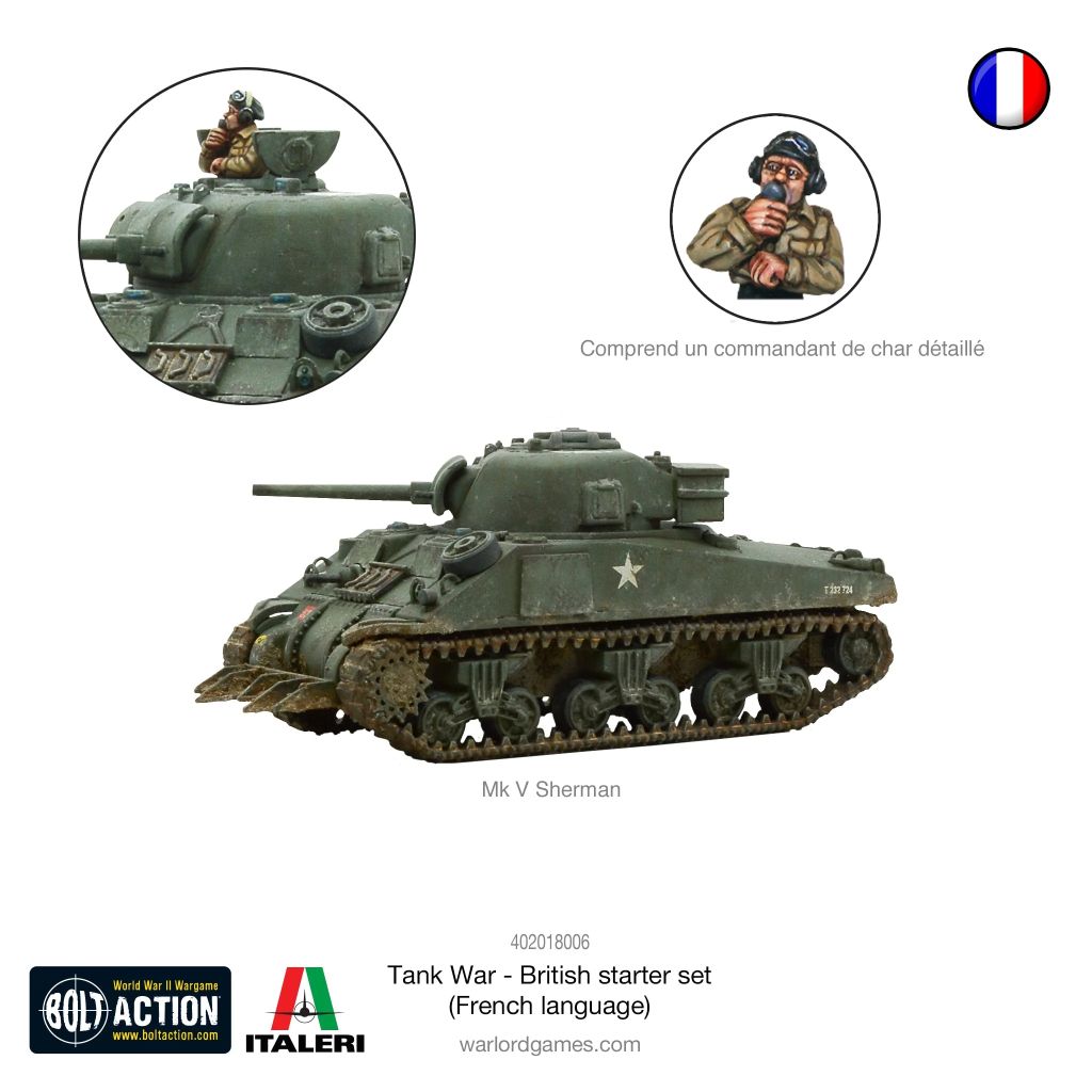 Bolt Action - Tank War: British Starter Set - FR