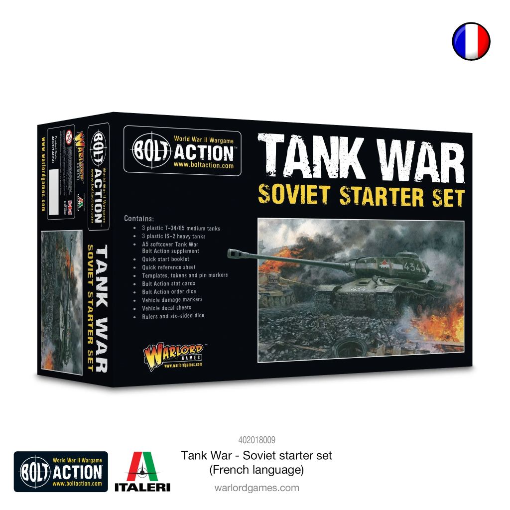 Bolt Action - Tank War: Soviet Starter Set - FR