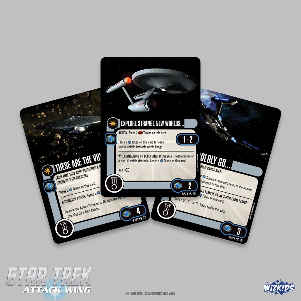 Star Trek Attack Wing: Federation Faction Pack - These are the Voyages - EN