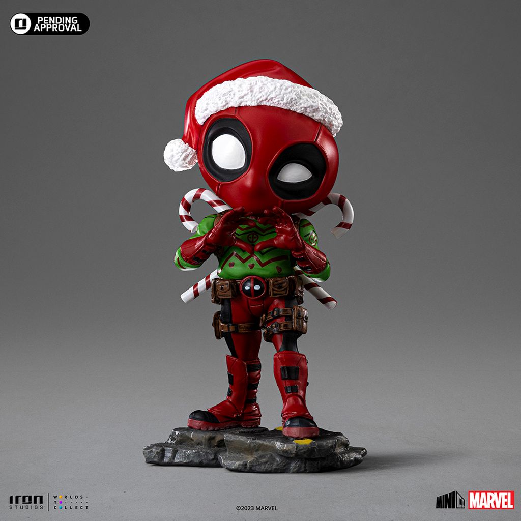 Minico X-Men Deadpool Christmas Version