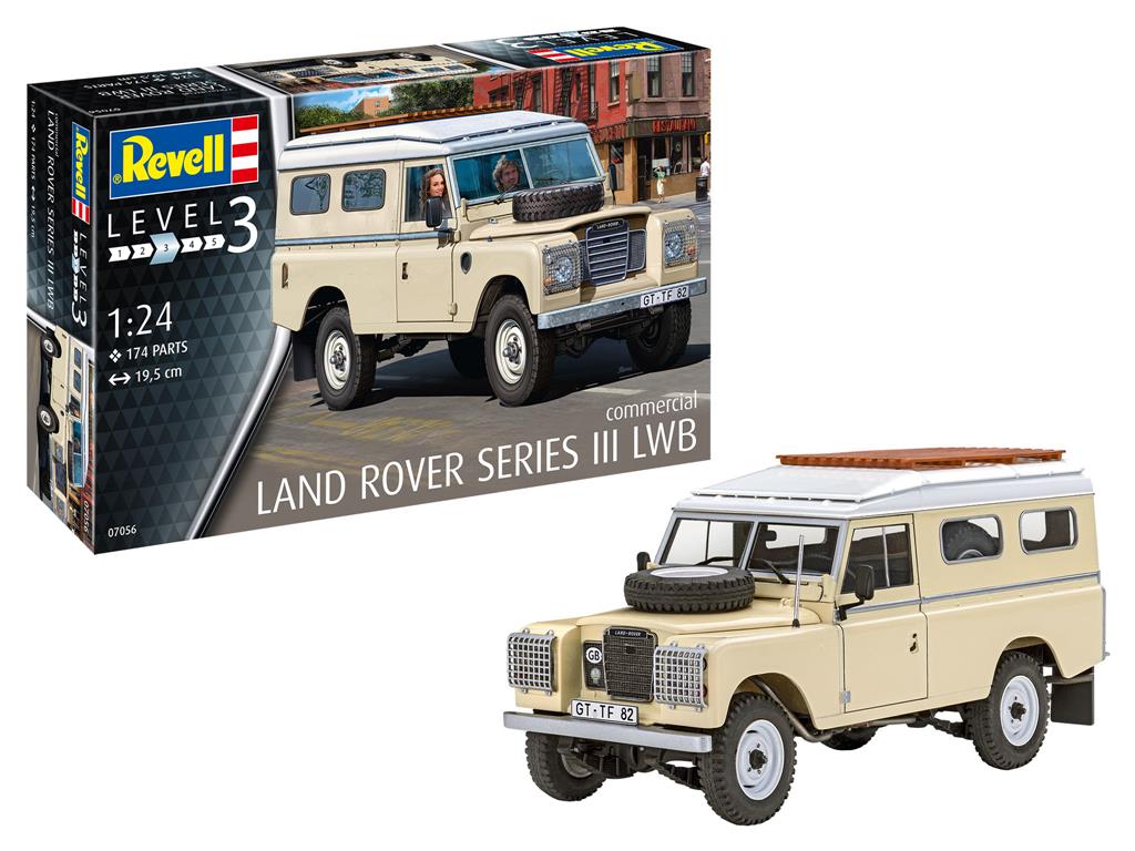 Revell: Land Rover Series III LWB (commercial) 1:24