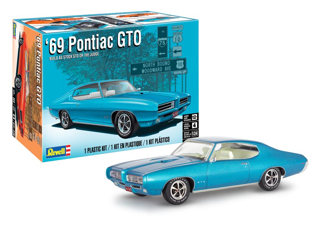 Revell: 69 Pontiac GTO "The Judge" 2N1 1:24
