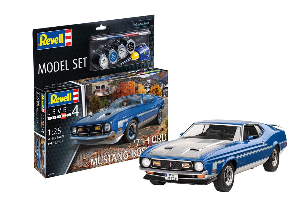 Revell: Model Set '71 Ford Mustang Boss 351  1:25