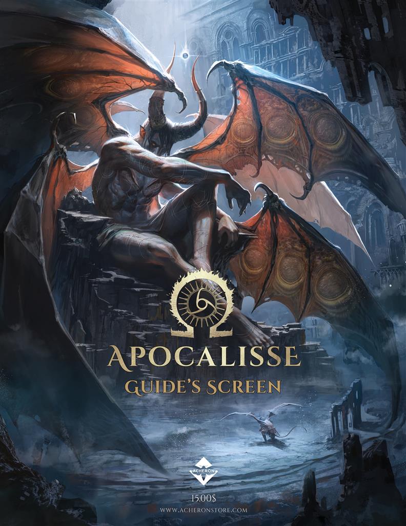Acheron Games - Apocalisse - Guide's Screen - EN