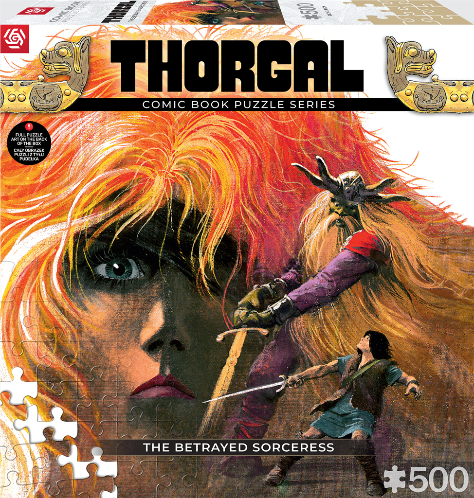 Comic Puzzle: Thorgal The Betrayed Sorceress / Zdradzona Czarodziejka Puzzles 500