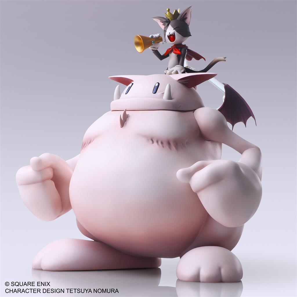 Final Fantasy VII Bring Arts Action Figure - Cait Sith & Fat Moogle