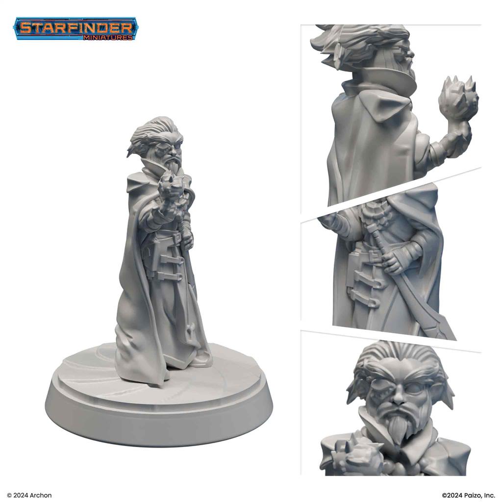 Starfinder Miniatures: Gnome Mistic - EN