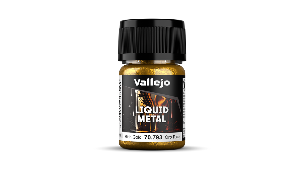Vallejo - Liquid Gold / Alcohol-based metallics - Rich Gold 35 ml
