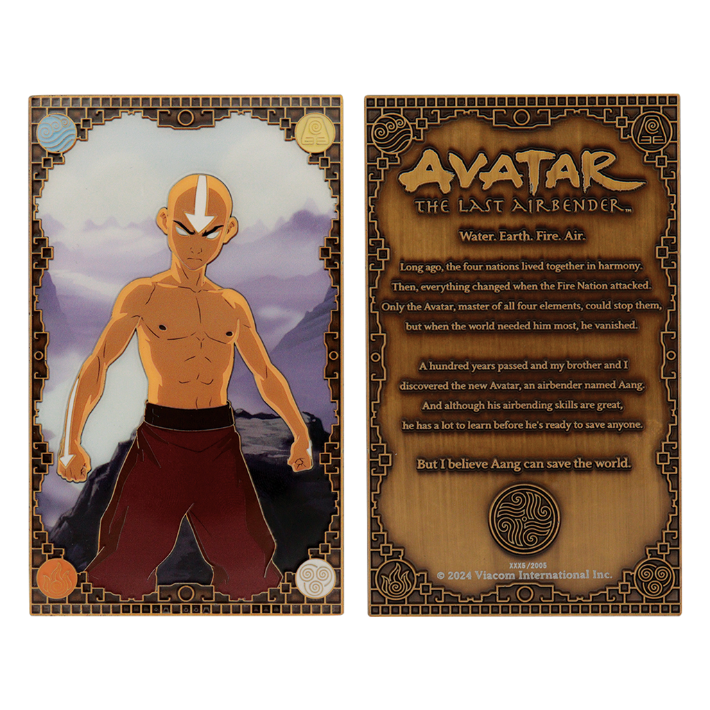 Avatar the Last Airbender Limited Edition Aang Ingot