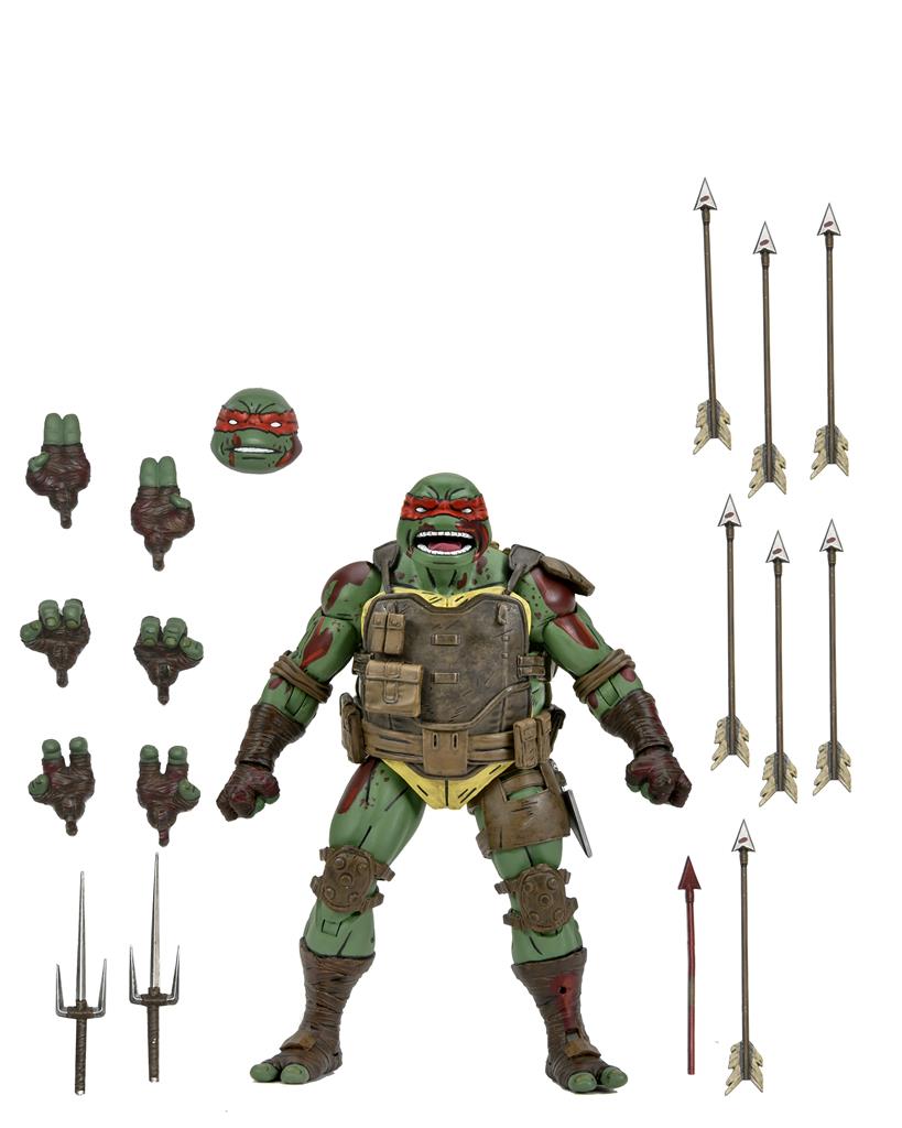 Teenage Mutant Ninja Turtles (The Last Ronin) - 7” Scale Action Figure - Ultimate First to Fall Raph