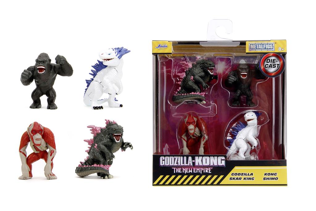 Godzilla 4-Pack Figures 2.5", Welle 1