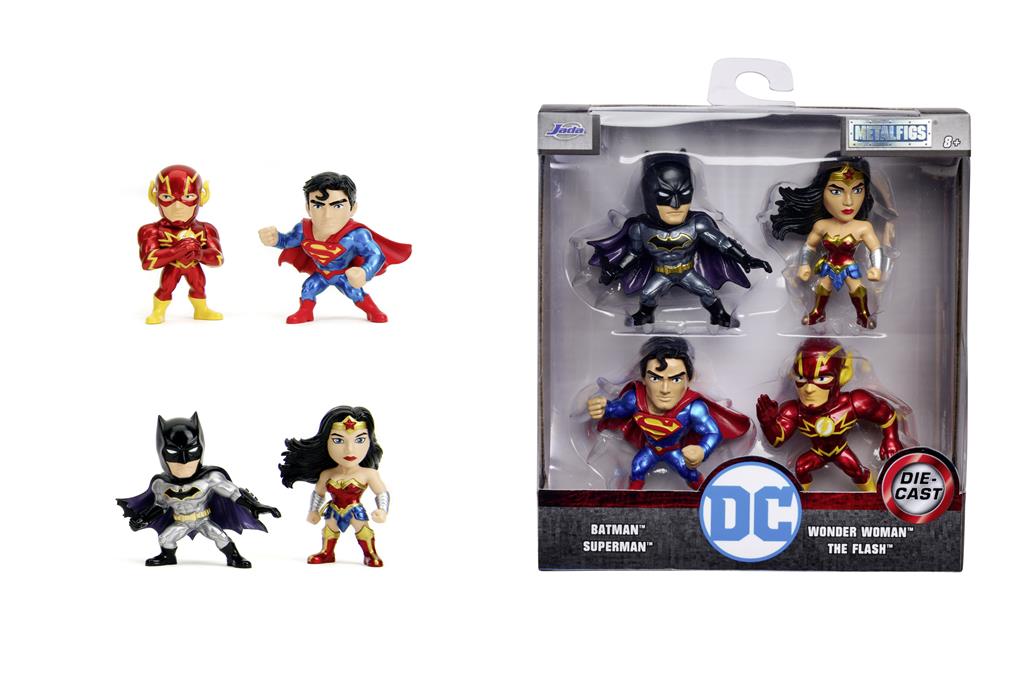DC 4-Pack Figure 2.5", Welle 1