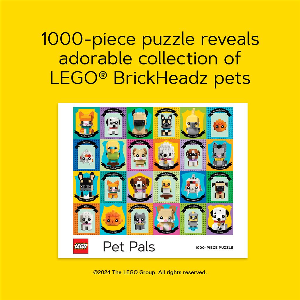 LEGO Pet Pals 1000-Piece Puzzle - EN