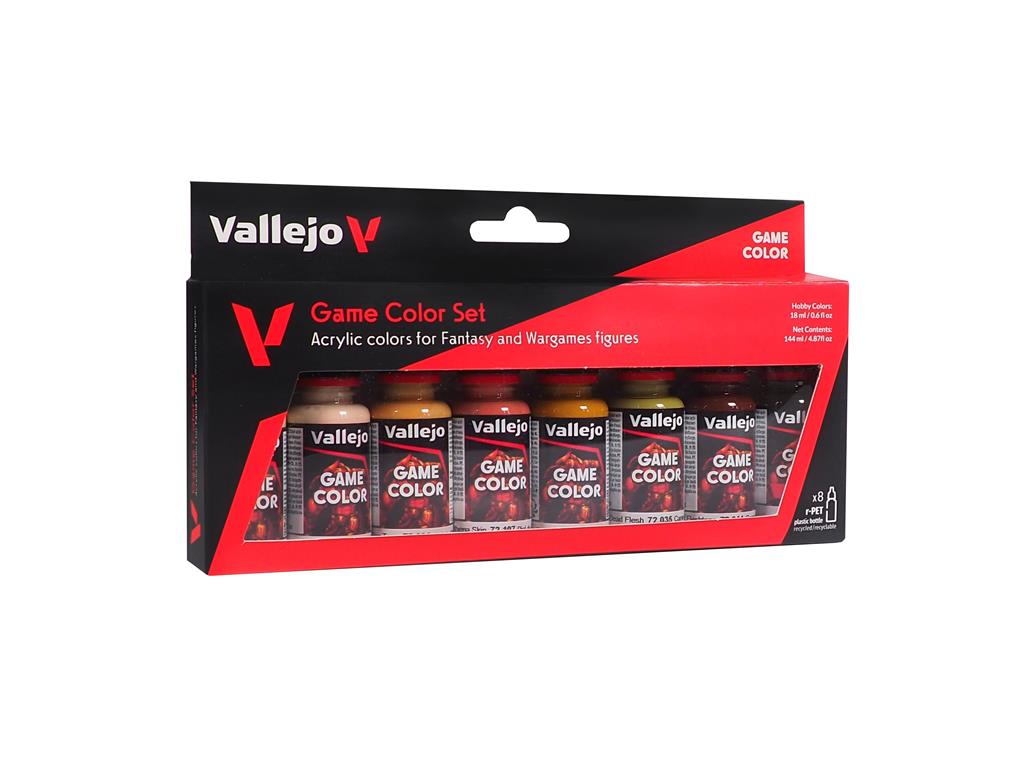 Vallejo - Game Color Skin Tone 8 colors set 18 ml