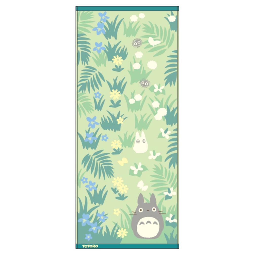 Towel Totoro & Butterfly 34x80 cm - My Neighbor Totoro