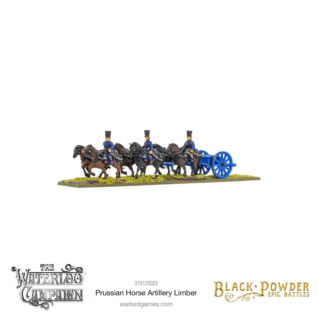 Black Powder - Epic Battles Waterloo - Prussian Horse Artillery Limber