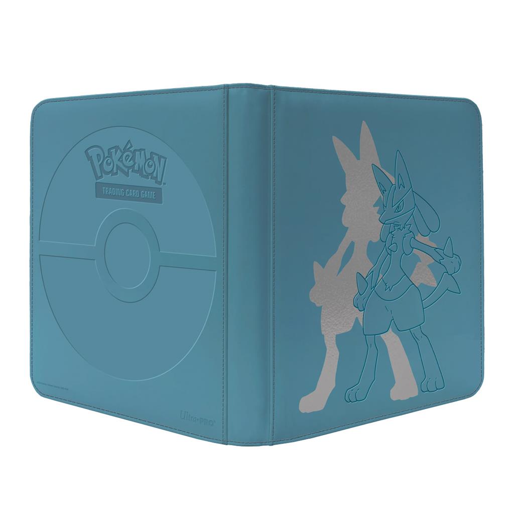 UP - Elite Series - Lucario 12-Pocket Zippered PRO Binder for Pokémon