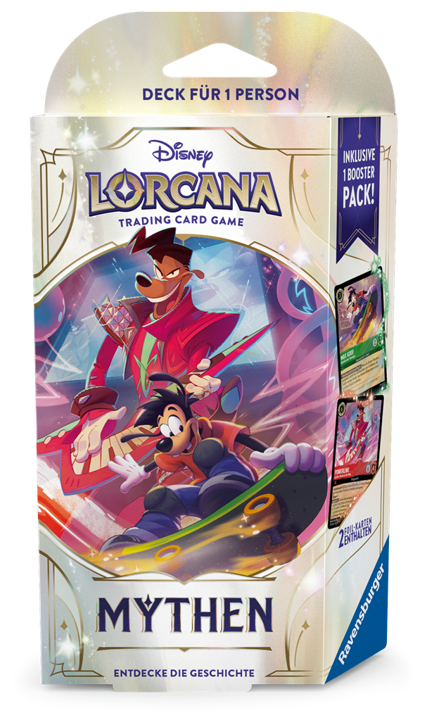 Disney Lorcana: Mythen - Starter Deck Display (8 pcs) - DE