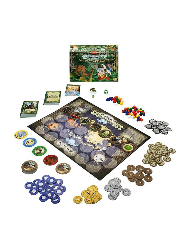 Nickelodeon Avatar The Last Airbender Oh, My Cabbages! Strategic Board Game - EN