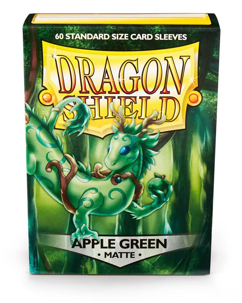 Dragon Shield Standard Sleeves - Matte Apple Green (60 Sleeves)