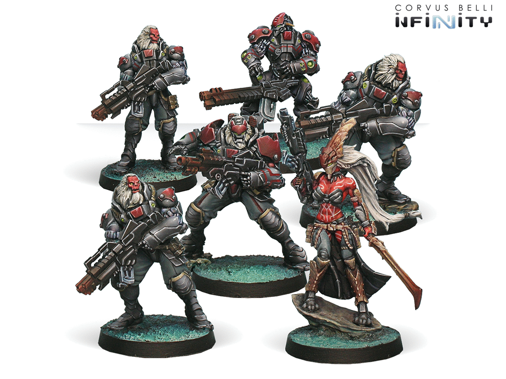 Infinity: Morat Aggression Forces (Combined Army Sectorial Starter Pack) - EN