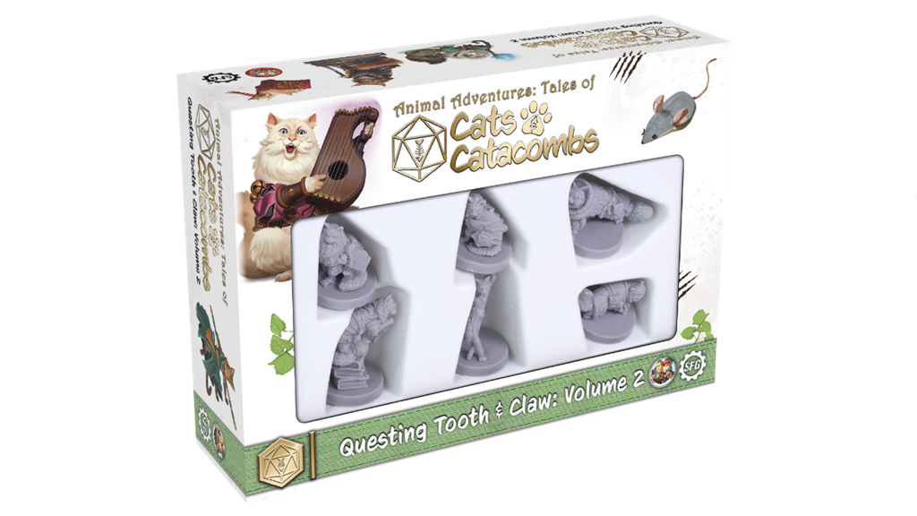 Animal Adventures: Cats & Catacombs - Questing Tooth & Claw: Volume 2 - EN