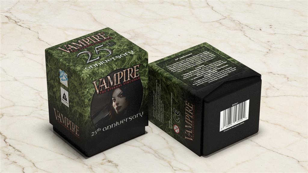 Vampire: The Eternal Struggle Fifth Edition - V25 Spanish Unlimited Version - standard tuckbox