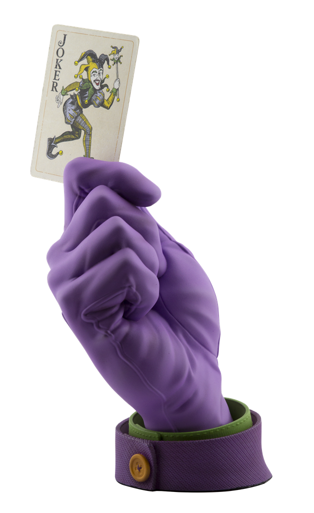 DC Hand Statues: Joker's Calling Card