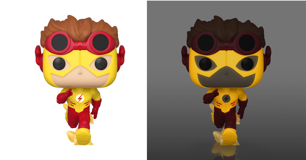 Funko POP! Heroes Young Justice - Kid Flash w/Chase Vinyl Figure 10cm Assortment (5+1 chase figure)