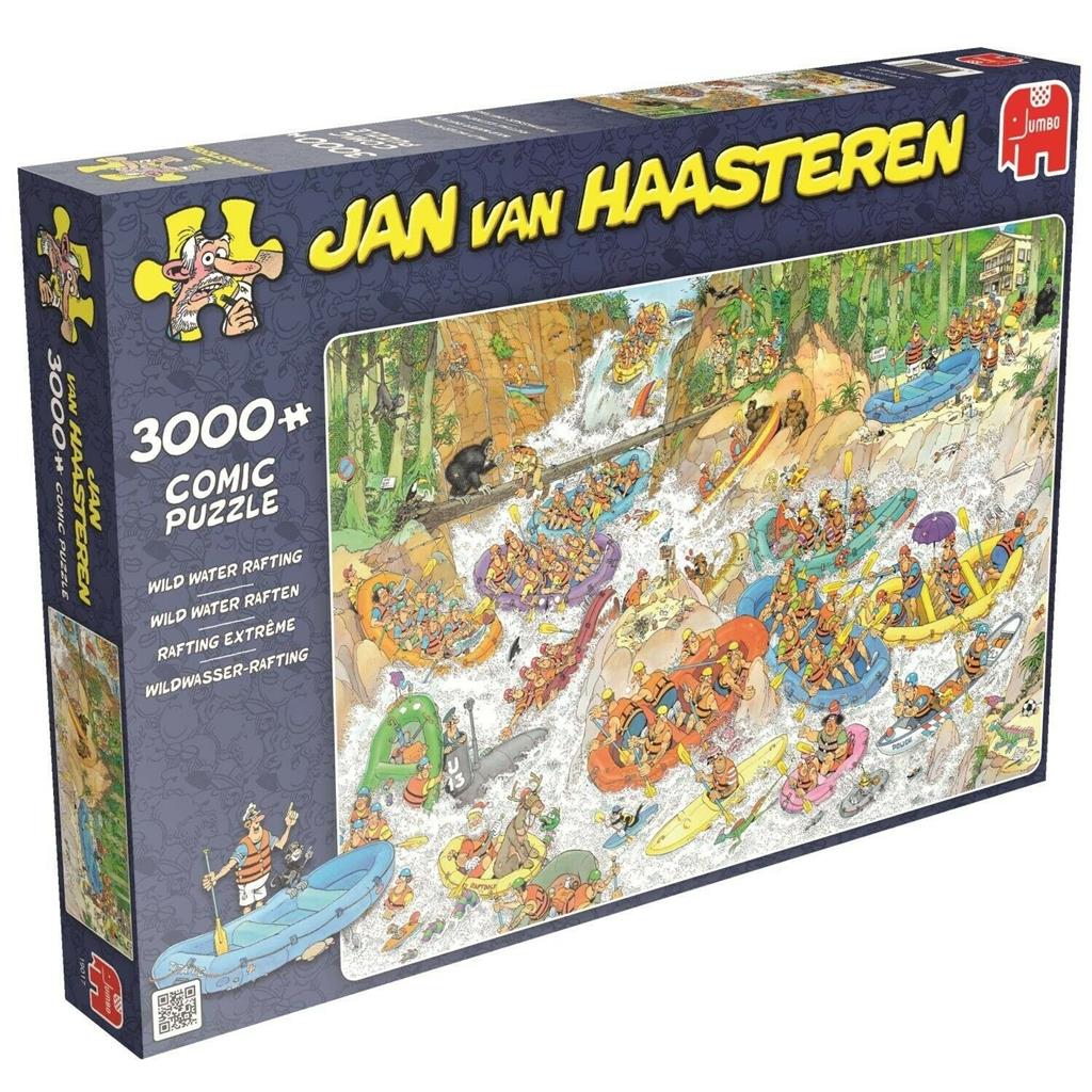 Jan van Haasteren - Wildwasser-Rafting - 3000 Teile