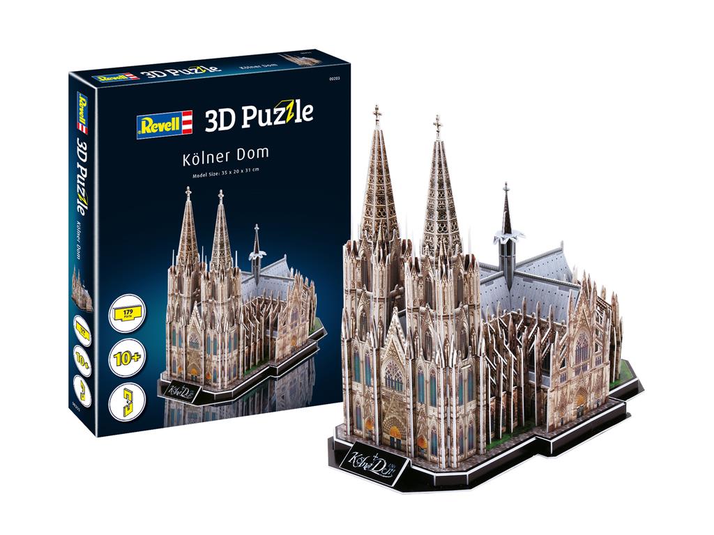 Revell: Cologne Cathedral 3D Puzzle - 179pc