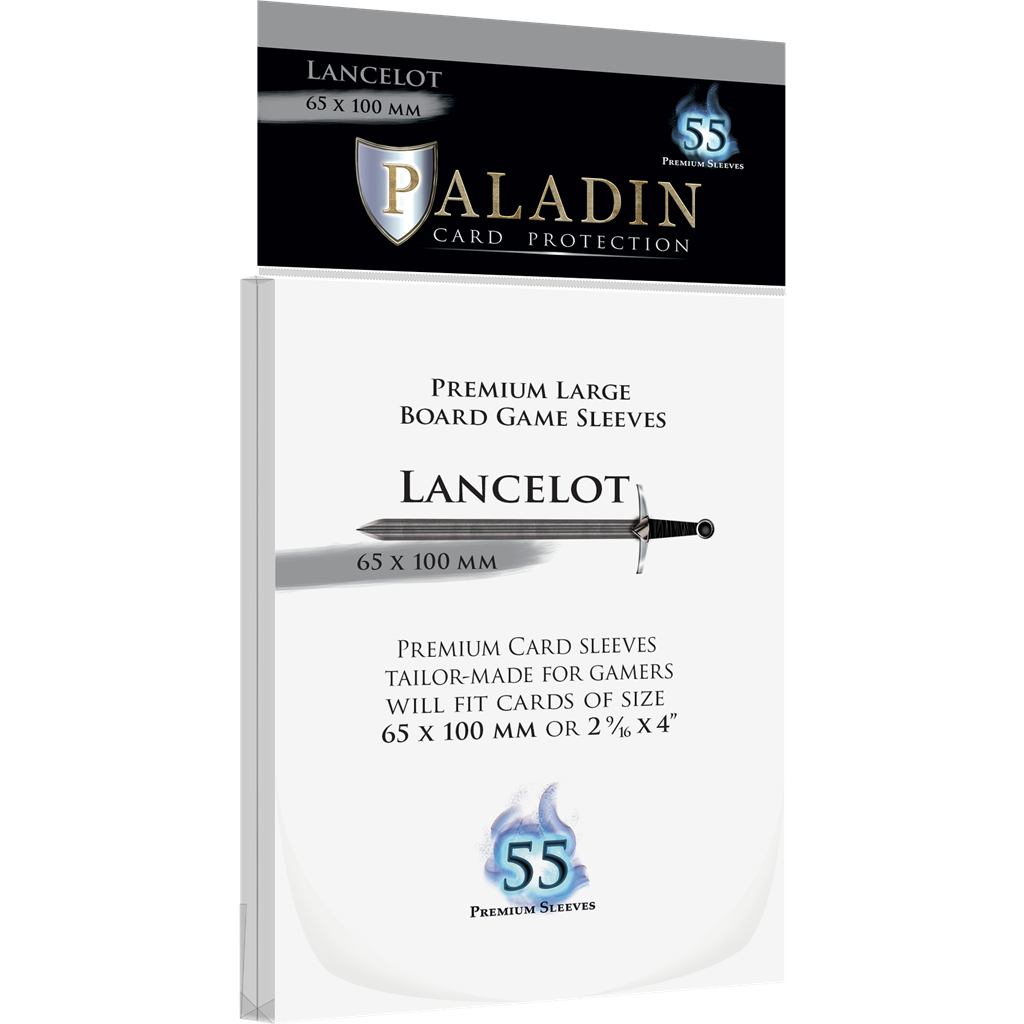 Paladin Sleeves - Lancelot Premium Large 65x100 (55 Sleeves)