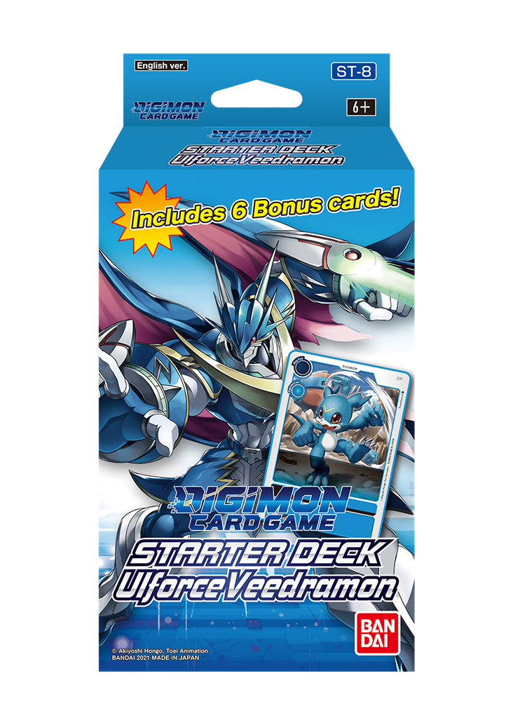 Digimon Card Game - Starter Deck Display UlforceVeedramon ST-8 (6 Decks) - EN