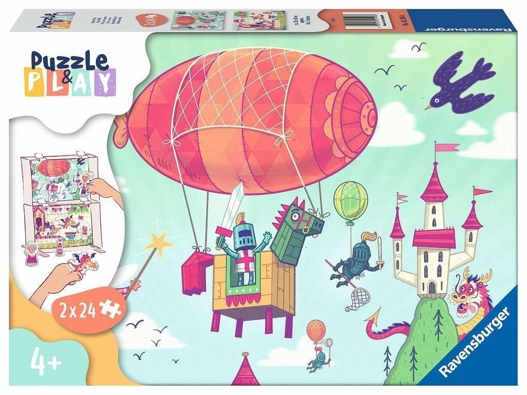 Ravensburger Kinderpuzzle - Castle 2 - 2x24pc