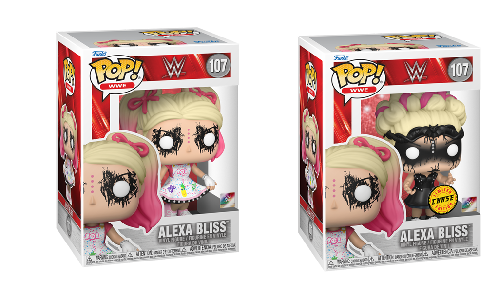 Funko POP! WWE: Alexa Bliss (WM37) w/Chase (5+1 chase figure)