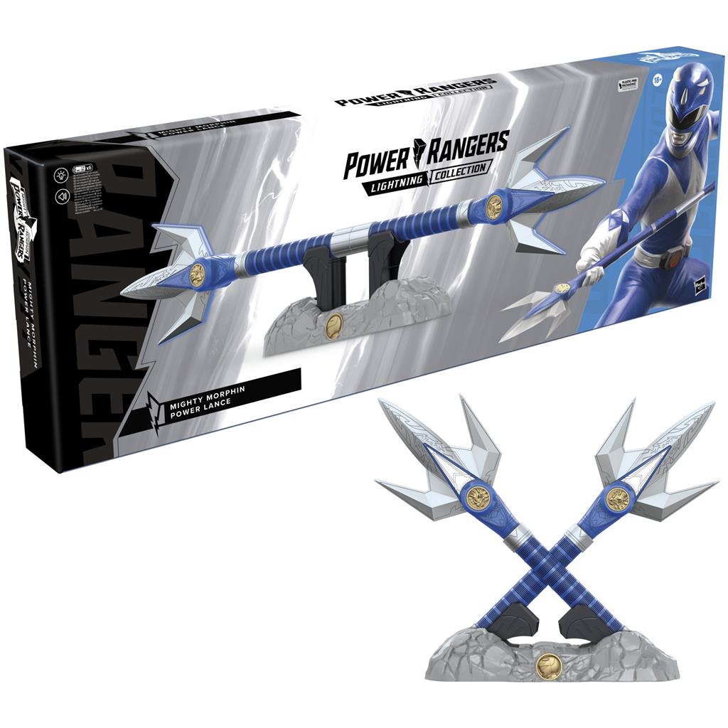 Power Rangers Lightning Collection Mighty Morphin Blue Ranger Power Lance